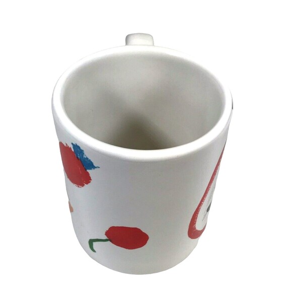 Kate Spade Lenox All in Good Taste Pretty Pantry Fruit Apple Coffee Tea Mug Cup - Picture 5 of 6